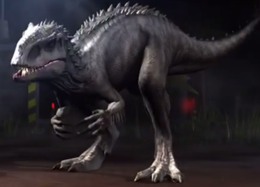 żywy indominus rex mierzący 1 metr i bardzo przyjazny