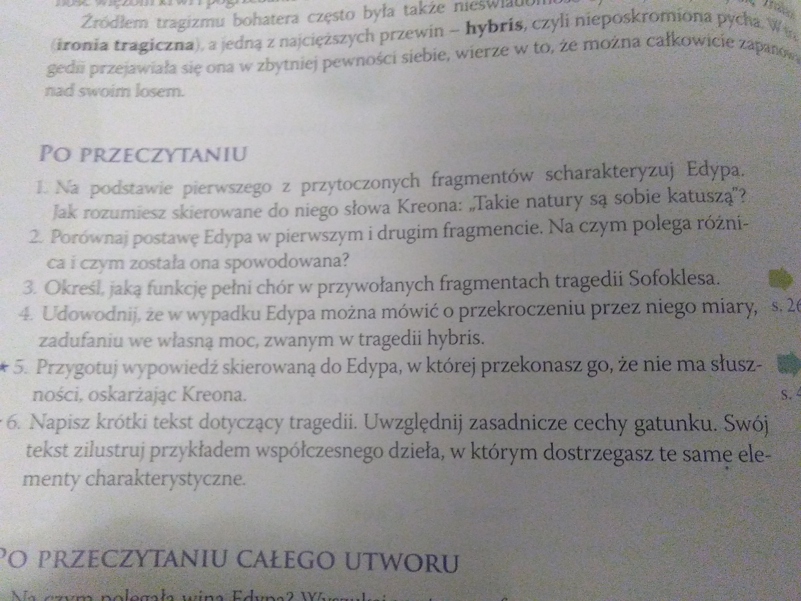 Język polski klasa 1 technikum ponad słowami na jutro – zadania, ściągi i  testy – Zapytaj.onet.pl