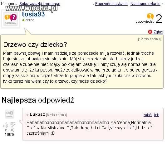 Śmieszna odpowiedź na randki online