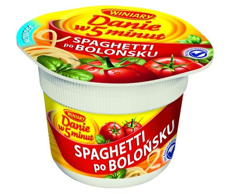 Winiary danie w 5 minut - Spaghetti po bolońsku