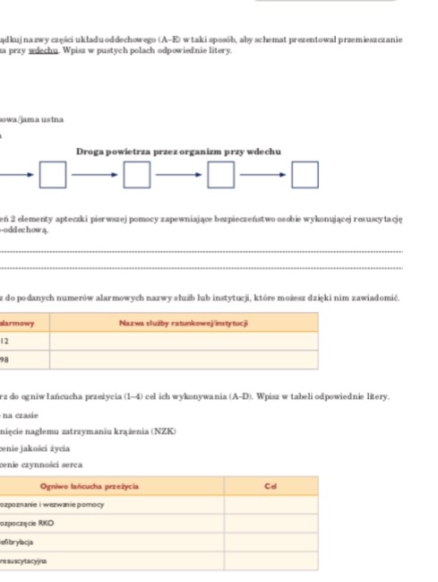 Sprawdzian Z Edukacja Dla Bezpieczeństwa 3 Gim zapytaj.onet.pl