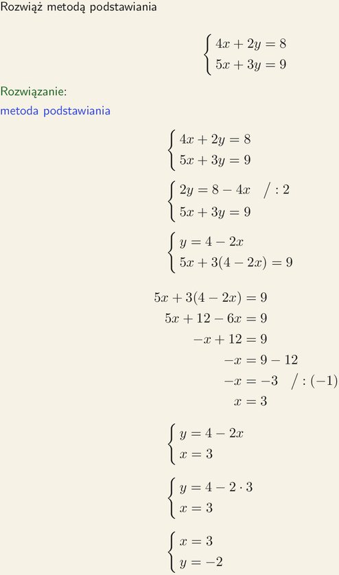 Matematyczny problem --> układy równań w pigułce. Poradnik, co należy wiedzieć z zagadnienia. – zadania, ściągi i testy – Zapytaj.onet.pl