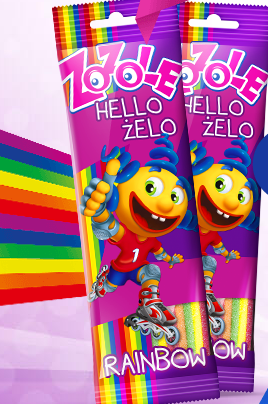 Hello Żelo Rainbow