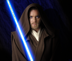 Obi-Wan Kenobi- nauczyciel i przyjaciel Anakina, członek Rady Jedi