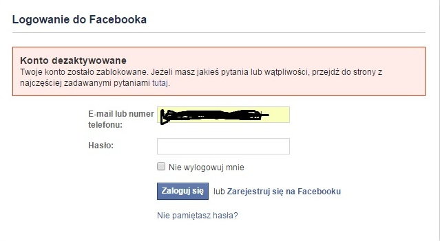 Jak aktywować konto na Facebook'u ? - Zapytaj.onet.pl -