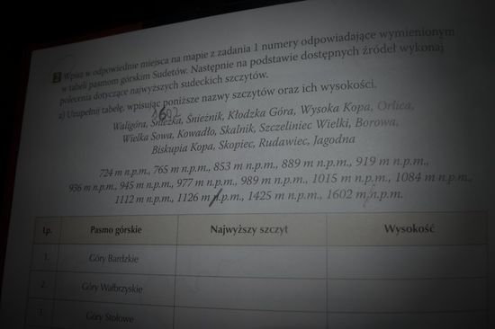 Geografia kl.3 ćwiczenie zad. 2 str.102 pomożecie ? Oto one : – zadania