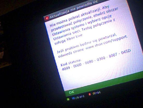 POMOCY z Xbox 360 KOD przy aktu Zdj niżej ! POMOCY - Zapytaj.onet.pl -