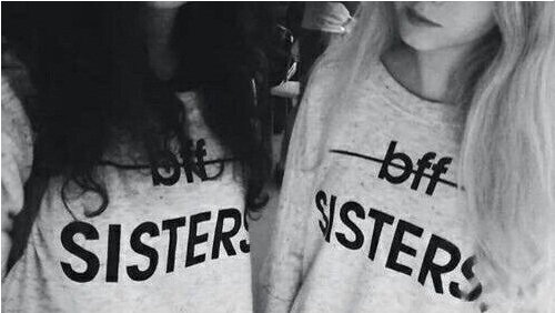 bluzy dla przyjaciółek BFF SISTERS