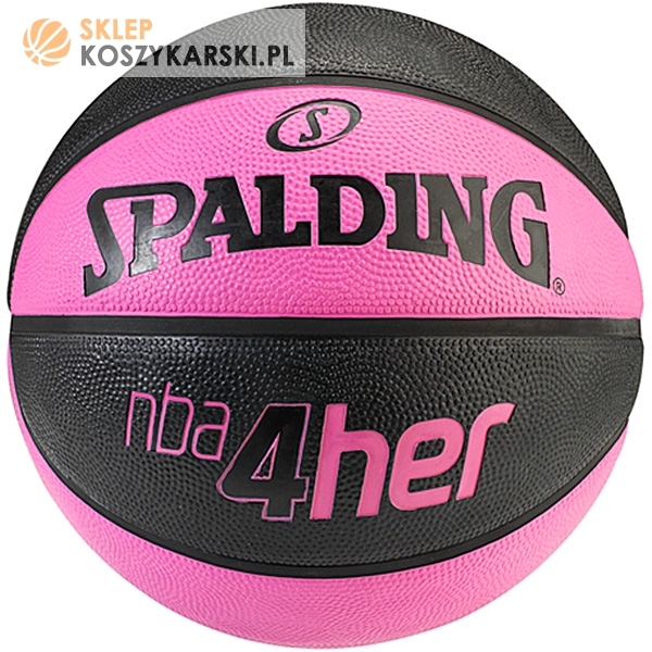Piłka dla kobiet Spalding NBA 4HER – guma, outdoor. (89,50 zł)