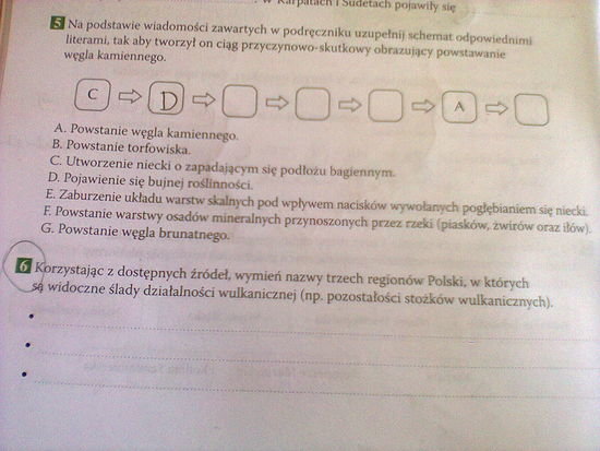 Geografia Planeta Nowa 3, strona 10 zadanie 5 i 6, pomożecie ? ; )) –  zadania, ściągi i testy – Zapytaj.onet.pl