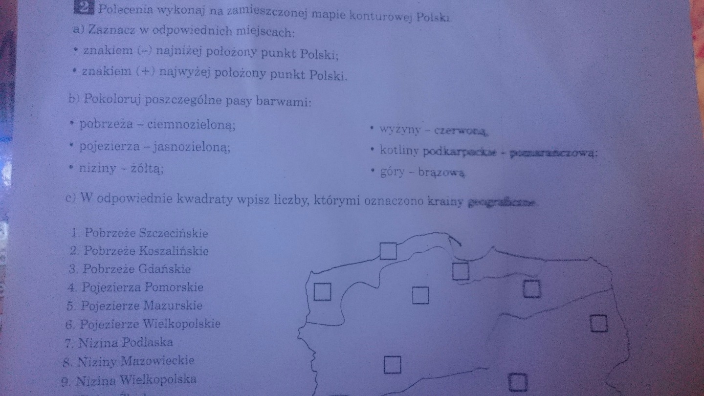 Przyjrzyj Się Zamieszczonej Poniżej Mapie Europy A Następnie Wykonaj Zadania Polecenia wykonaj na zamieszczonej mapie konturowej polski – zadania