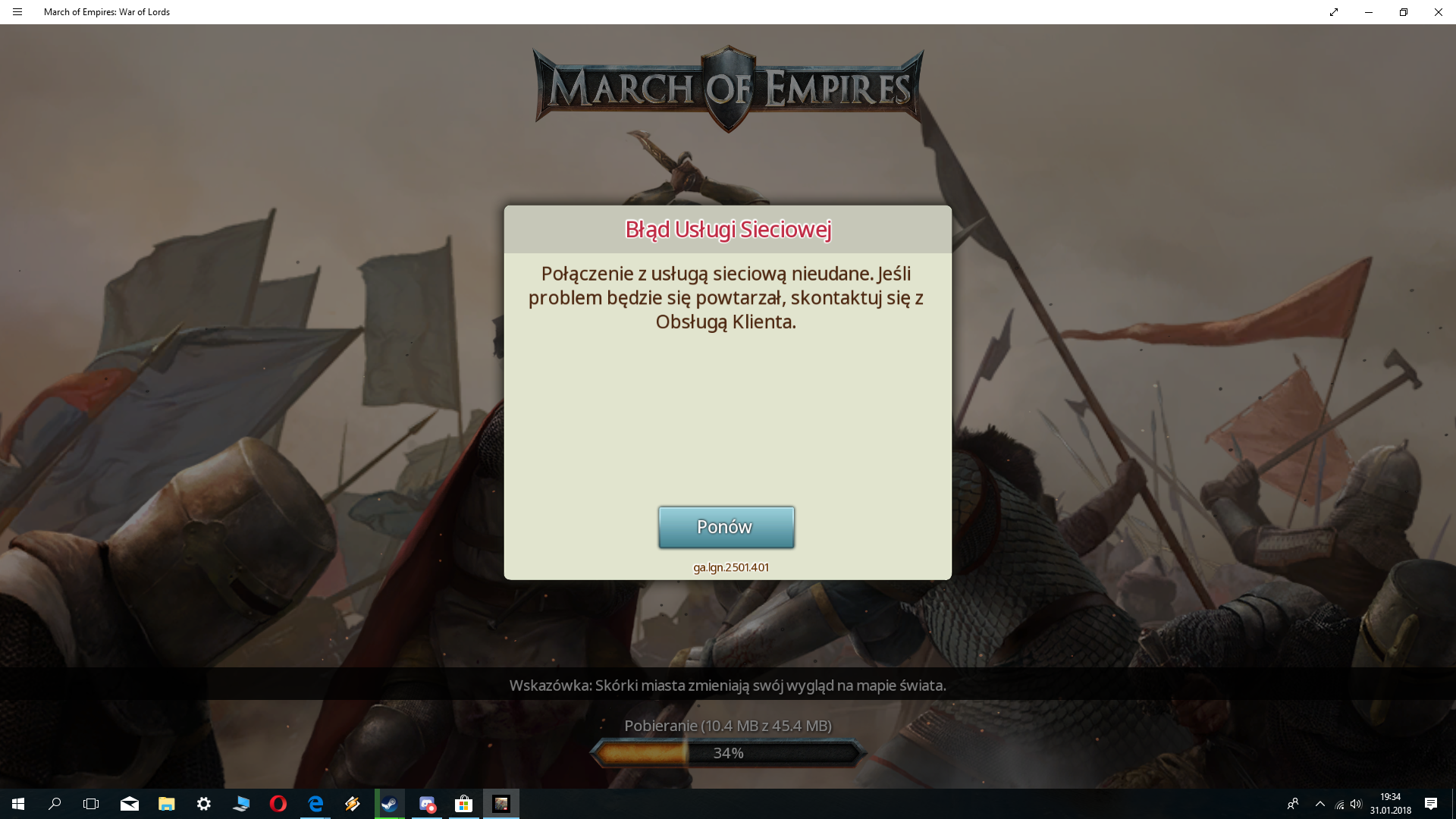 march of empires war of lords installed itself