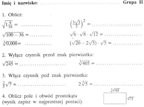 Zadania Z Matematyki Klasa 3 Zadania z matematyki. – zadania, ściągi i testy – Zapytaj.onet.pl