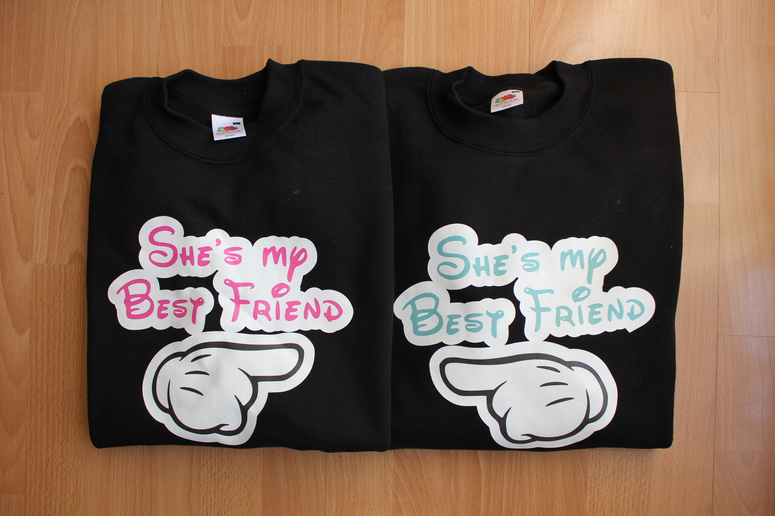 bluzy przyjaźni SHE'S MY BEST FRIENDS - bluzy dla przyjaciół