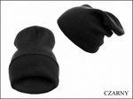 Zwykła czarna beanie 