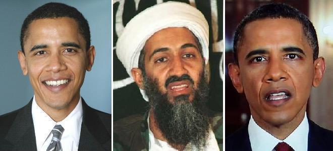 Barack Obama to Bin Laden.
