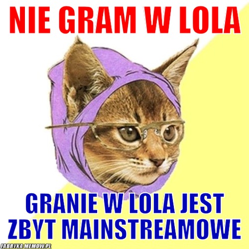 NIE GRAM W LOLA 