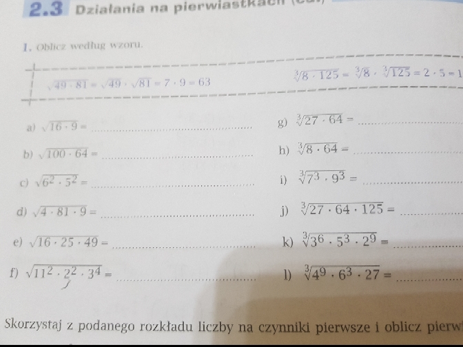 Oblicz Według Wzoru Pierwiastek Z 16 X 9 Oblicz według wzoru (pierwiastki) – zadania, ściągi i testy – Zapytaj