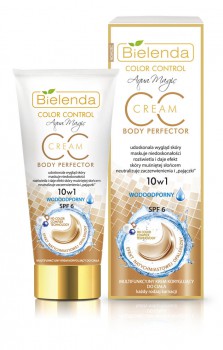 krem korygujący do ciała cc body perfector bielenda