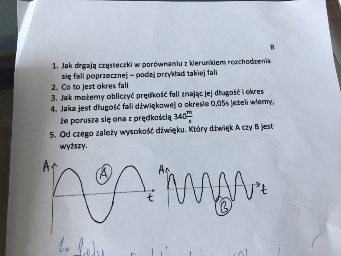 Quiz Drgania I Fale Sprężyste Fizyka drgania i fale – zadania, ściągi i testy – Zapytaj.onet.pl