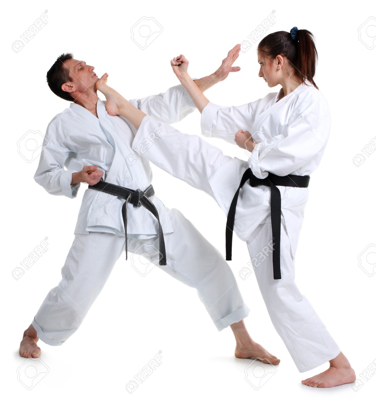 ze sportami walki (np. Karate)