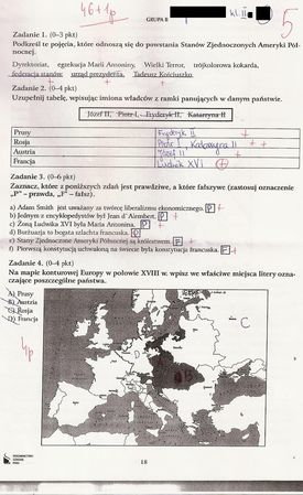 Sprawdzian Historii Klasa 7 Dzia 1 Pierwsza Poowa Xix Wieku - question