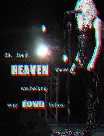 Pretty reckless heaven. The pretty Reckless - Heaven knows.