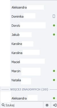Czy kolejność znajomych na czacie (facebook) jest przypadkowa? -  Zapytaj.onet.pl -