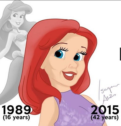 Ariel - w wieku 42 lat