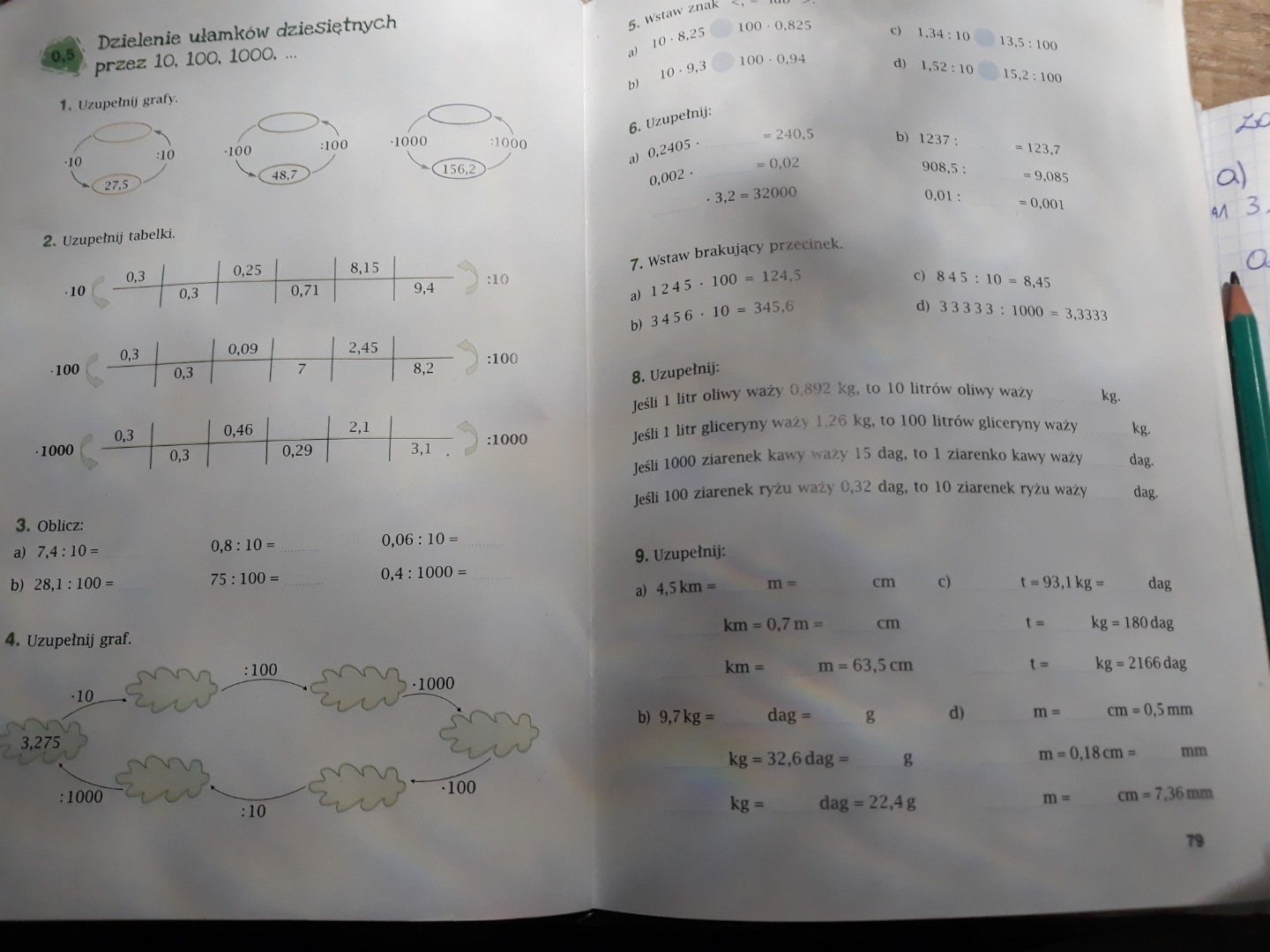 Zad 8 Str 79 Matematyka Klasa 5 Ćwiczenia matematyka klasa 5 78 i 79 - Zapytaj.onet.pl