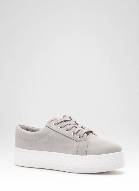 2.Trampki High Game Grey Trainers   