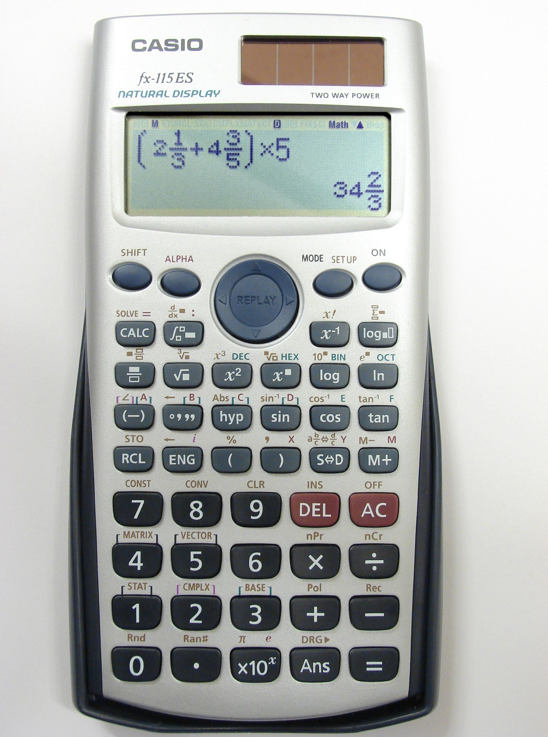Z kalkulatorem naukowym