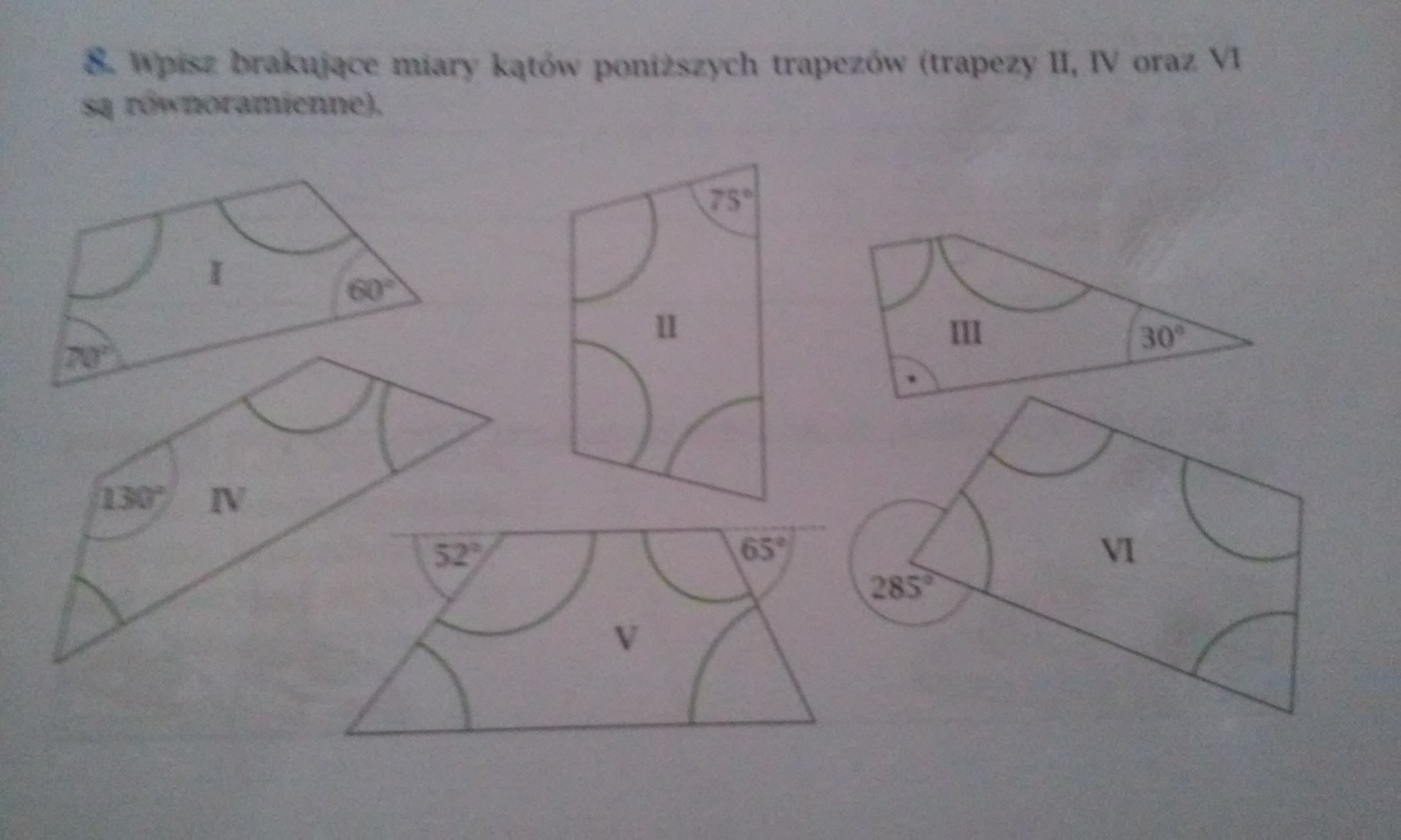 Ćw.8 str.13 Geometria matematyka z plusem 6 – zadania, ściągi i testy