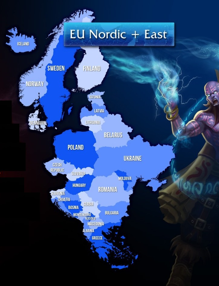 EU Nordic East, Północno Wschodnim