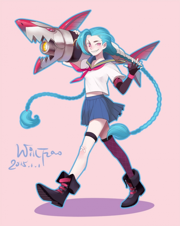 1. Jinx School Girl