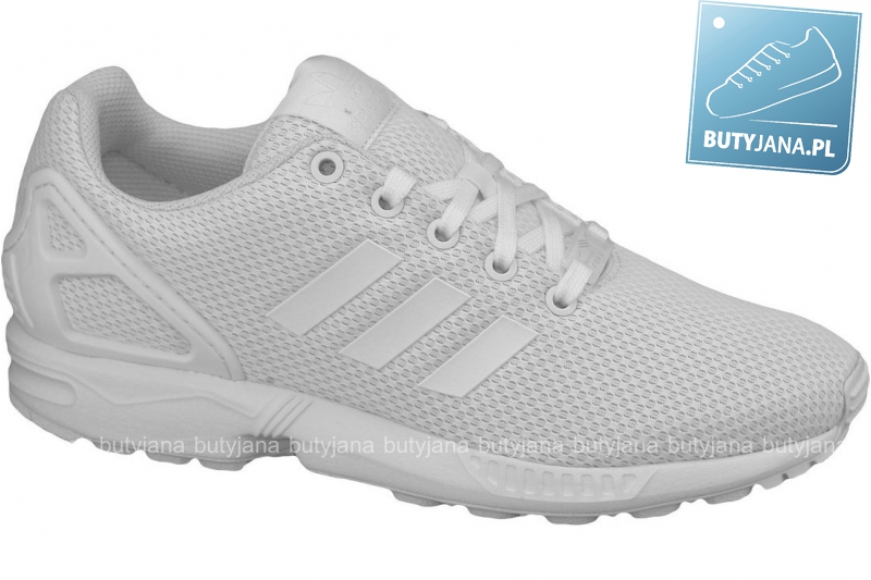 Białe Adidas Zx Flux