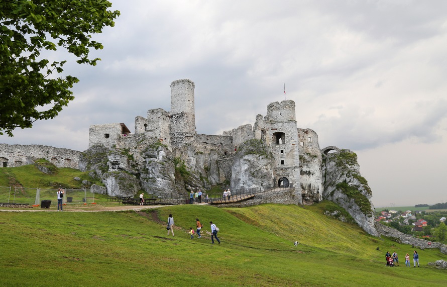 Zamek Ogrodzieniec (Podzamcze, Polska)