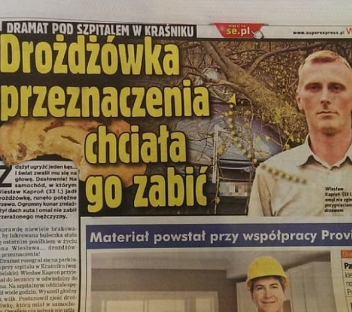 No i ja się pytam człowieku, dumny Ty jesteś z siebie? Zdajesz sobie