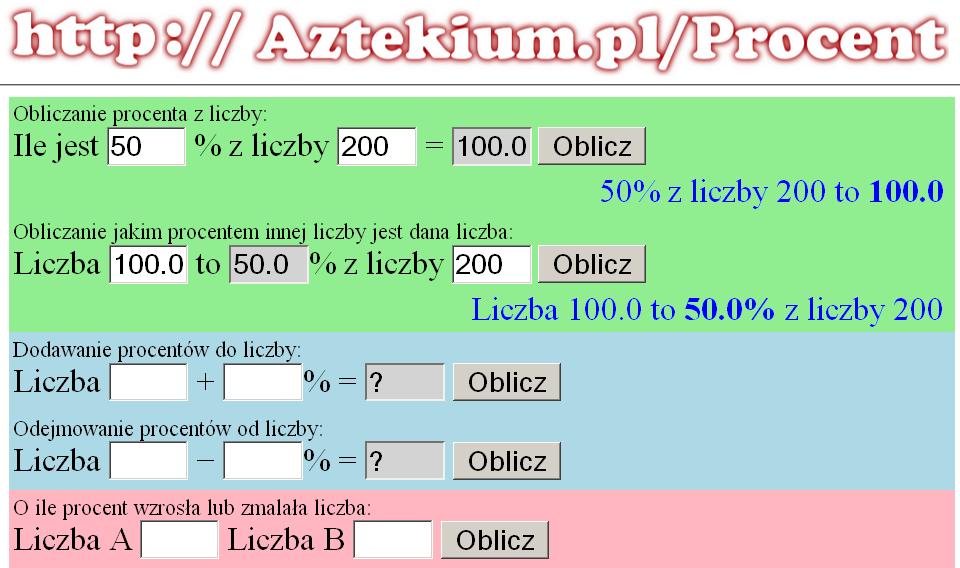 Jak obliczyć procent z punktów? – zadania, ściągi i testy – Zapytaj.onet.pl