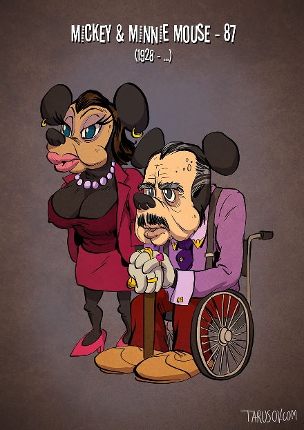 Myszka Miki i Minnie - lat 87