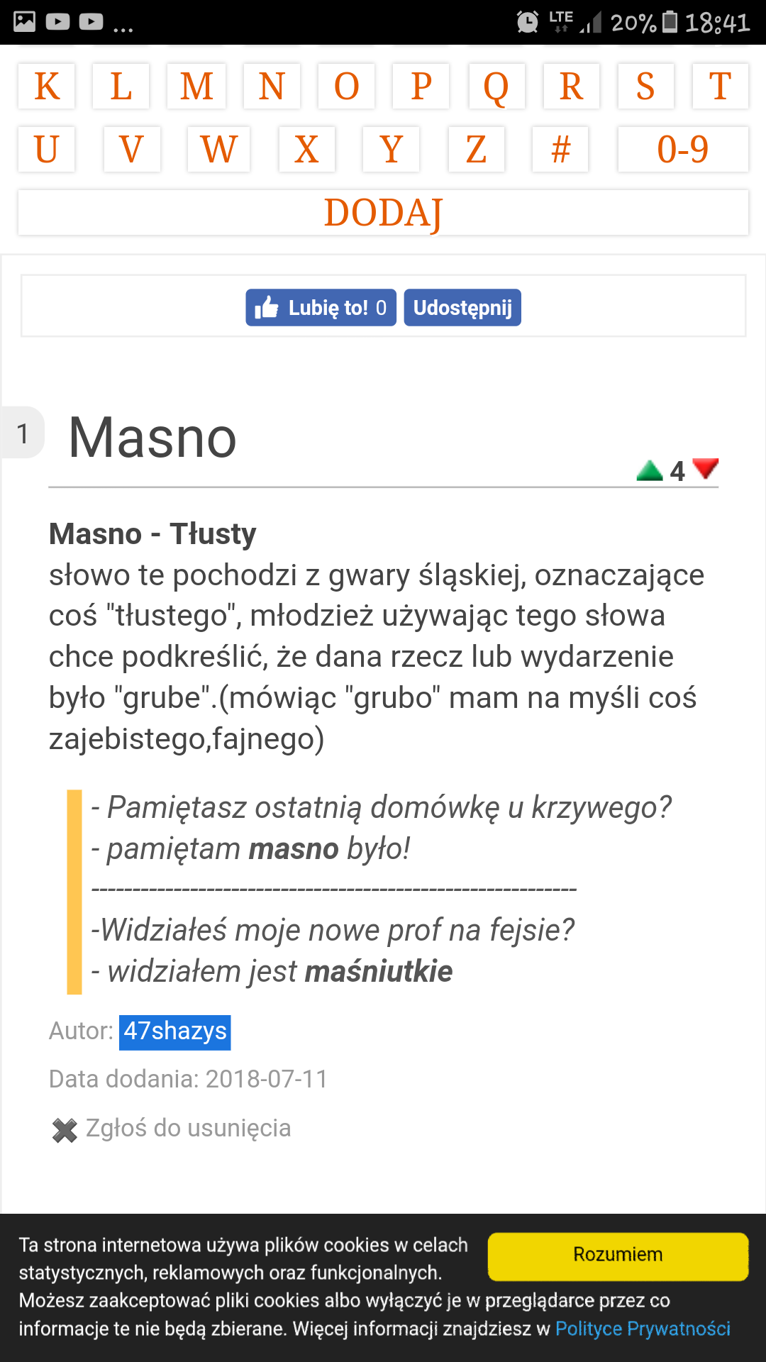 Co To Znaczy Miziać Się Zapytaj Co znaczy „Masno” - Zapytaj.onet.pl