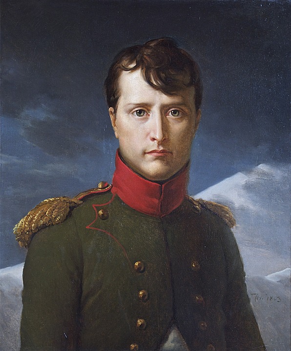 Napoleon Bonaparte - cesarz Francuski który pokonał Austrie i Prusy i początkowo też Rosje. Co 6 żolnierz Grande Armée był Polakiem. Utworzono Księstwo Warszawskie które upadło kiedy Napoleon w końcu przegrał.