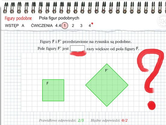 Banalne szybkie zadanie, figury podobne, daje naj – zadania, ściągi i