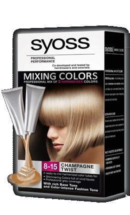 Краска для волос mixing colors 10-91 снежный блонд syoss