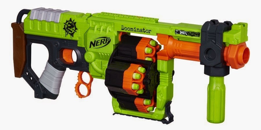 7   Nerf - Zombie Doominator Blaster  33 euro
