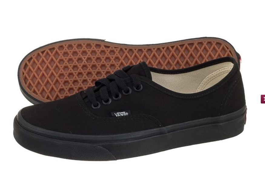 BUTY VANS AUTHENTIC BLACK VN-0EE3BKA