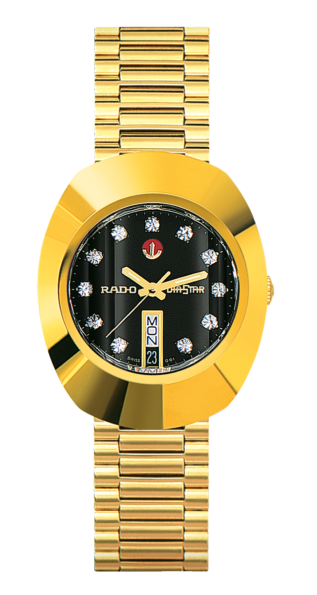 Rado original złoto-czarny