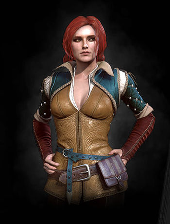 zdecydowanie z Triss