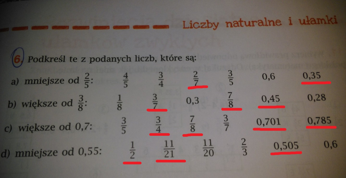 Podkreśl Te Z Podanych Liczb Które Są Podkreśl te z podanych liczb ,które są: - Zapytaj.onet.pl