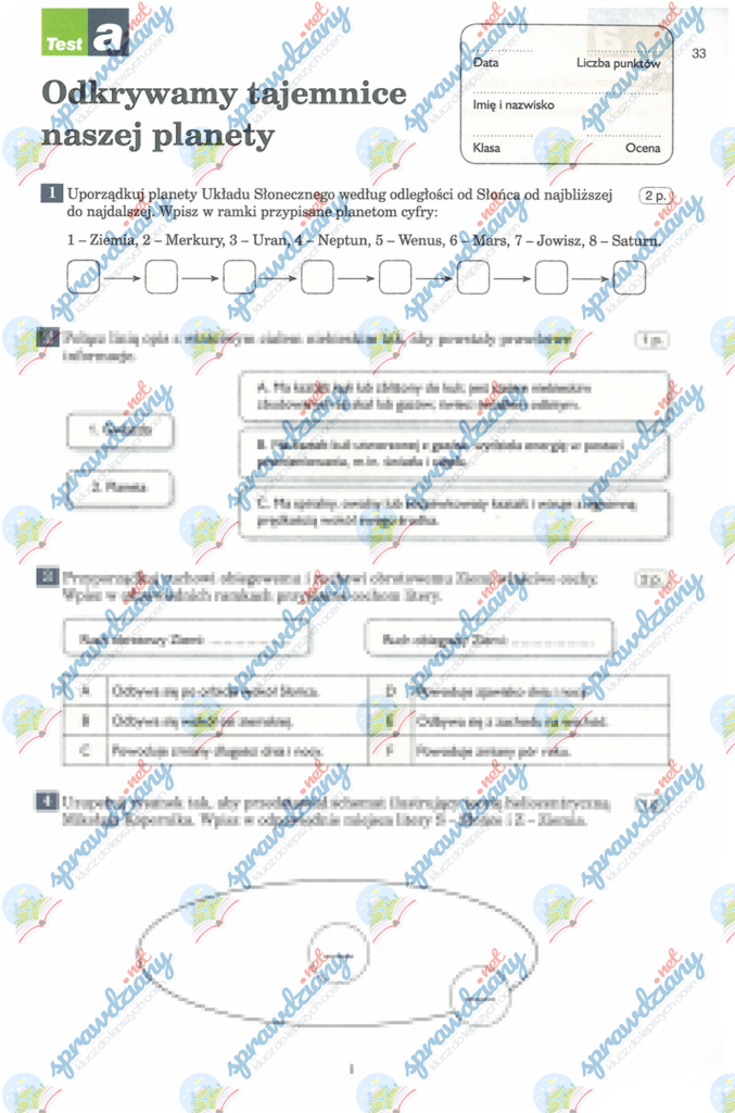 Odkrywamy Tajemnice Materii Test Odpowiedzi Miał ktoś test odkrywamy tajemnice naszej planety? - Zapytaj.onet.pl